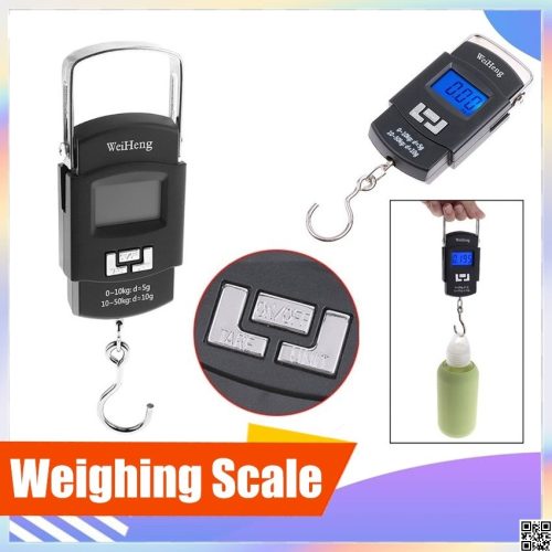 Digital Hanging Weight Scale, Portable Hanging Electronic Hook Scale