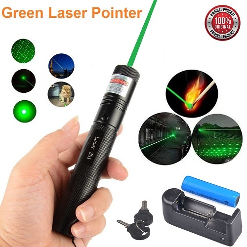 Rechargeable Green Laser Pointer Jd-303