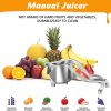 Fruit Press Manual Hand Press Juicer