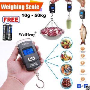 Digital Hanging Weight Scale, Portable Hanging Electronic Hook Scale