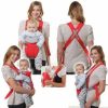 Baby Carrier Comfort Wrap Bag - Red & Navy Blue-বেবি ক্যারিয়ার ব্যাগ বা শিশুকে বহন করার ব্যাগ
