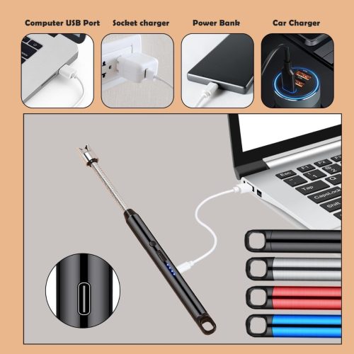 রিচার্জেবল ইউএসবি ইলেকট্রিক লাইটার, ইউএসবি টাইপ-সি ইলেকট্রিক আর্ক লাইটার