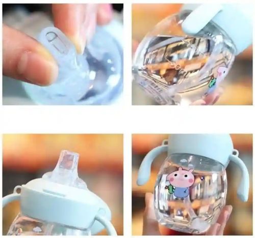 0bc2fa65-0167-4e3c-b6a8-bbf323df4a96 Sipper Water Bottle, Baby Water Bottle, Kids Water Bottle Double Handle, Mum Pot