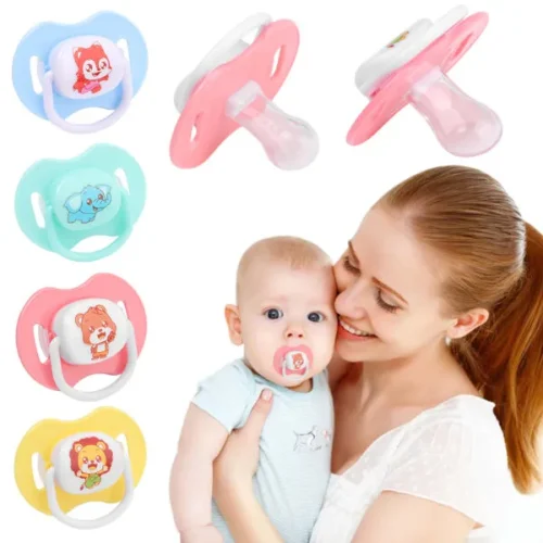 1d4a5fdf-c495-4b6b-bf0f-fb743684a703 Baby Pacifier, Baby Silicone Nipple Pacifiers, Newborn Baby Chewing Nipple Silicone Pacifier
