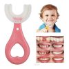 2e76f207-1c59-4939-93c2-9d0122b3da84 U Shaped Silicone Toothbrush for Kids Children, For Tooth Cleaning