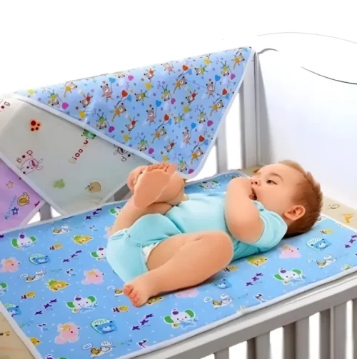 Baby Urine Mat (XXL 70cm-90cm), New Born Baby Waterproof, Reusable And Washable Urine Pad
