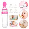 Silicone spoon feeder for baby 1pcs