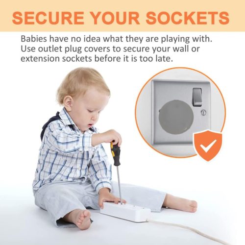 বেবি সেফটি ইলেকট্রিক্যাল সকেট কভার-১০ পিসি সেট, মাল্টিপ্লাগ সেফটি গার্ড, ইলেকট্রিক সকেট প্লাগ প্রোটেক্টর-10pcs Baby Safety Electrical Socket Cover, Multiplug Safety Guard, Electric Socket Plug Protector