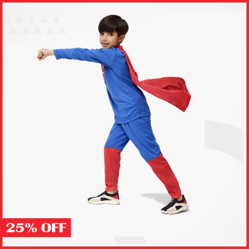 Superman Dress for Kids, Super man Kids Costume Wear, Superman Suit