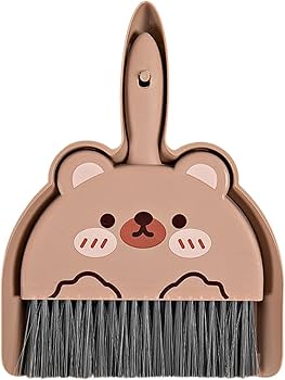 Mini Dustpan and Brush Set, Mini Broom Cleaning Brush with Dustpan, Dust Clean Brush