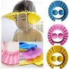 6256a183-67b7-4daf-b1ef-f8fef3bfd415 Baby Bathing Shower Cap Hat With Ear Wash Hair Shield