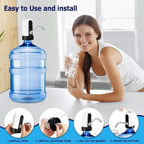 Automatic Water Dispenser With Switch and USB Charging Pump