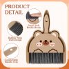 Mini Dustpan and Brush Set, Mini Broom Cleaning Brush with Dustpan, Dust Clean Brush