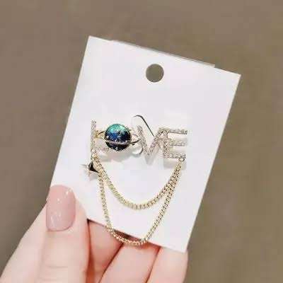 719cb89b-212f-41f4-b4fe-792be109be11 Love Chain Design Brooch Hijab Safety Pin for Girls and Women