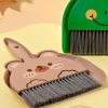 Mini Dustpan and Brush Set, Mini Broom Cleaning Brush with Dustpan, Dust Clean Brush
