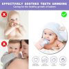 1Pcs Baby Silicone Mitten Teether Glove, Silicone Teething Mitt