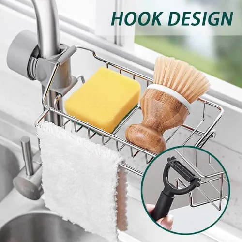 Faucet Rack Kitchen Sink Organizer Holder-1Pcs