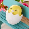 80978efe-09c5-49dd-9e1e-3dbc268b4801 Yellow Egg Duck LED Night Light, LED Night Light Sensor Duck Lamp