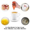 Mini Drink Frother, Portable Hand Blender For Lassi, Milk, Coffee, Egg Beater Mixer - Coffee Mixer