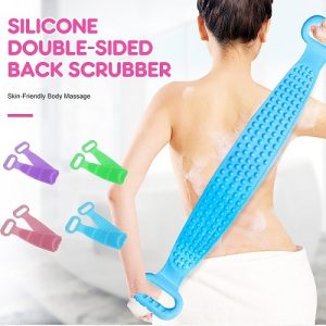 সিলিকন বডি ম্যাসাজ শাওয়ার ম্যাজিক ব্রাশ নমনীয় স্ক্র্যাবার-Silicone Body Massage Shower Magic Brush Flexible Scrubber