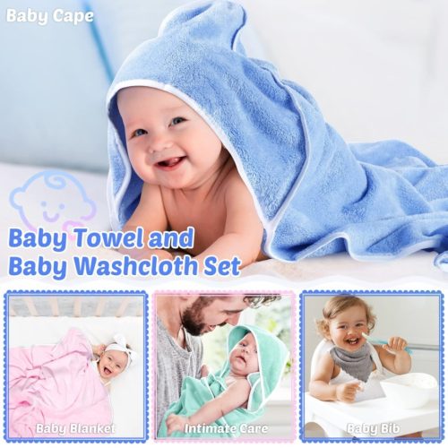 Newborn Baby Hooded Towel