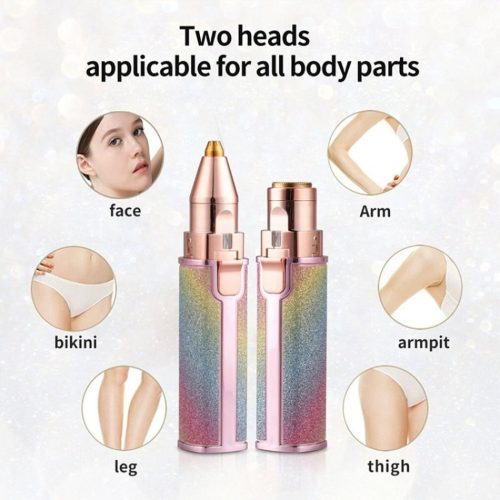 a2379fd5-f7f7-409c-aa6a-42d33577c0c0 ২ ইন ১ ইলেকট্রিক আইব্রো ট্রিমার, ব্লোলেস ফেসিয়াল হেয়ার রিমুভার