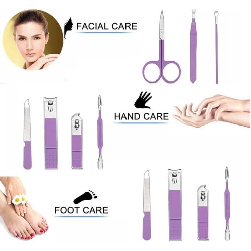 a48900df-5fdc-48d3-a6f7-340a547ebfed 16 Pcs Manicure Set Professional Nail Clippers Pedicure Kit