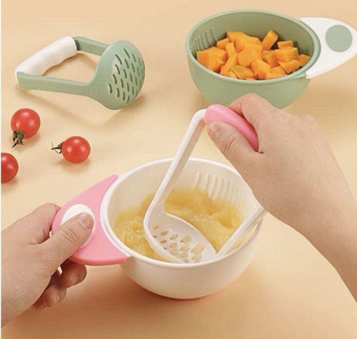 bda1b04b-e7a8-4b89-8952-73b32ad45cd5 Baby Mash Bowl, Baby Food Grinding Mash Bowl for Homemade Baby Food