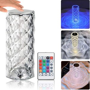 Led Crystal Diamond Table Lamps