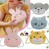 Fashion Mini Rabbit Cat Animal Shape Penny Purse Kids Girls Purses Crossbody Handbags