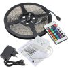 LED Strip Light Remote Control Colour Changing Light with Sticker,