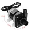 c919f33c-b3cf-4b99-b1da-26c069c15a9d 12 Volt DC Solar Powered Brushless Magnetic Submersible shafi water pump 300L/H Fish Pond Aquarium Smooth Operation