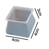 Silicone Chair Leg Square Caps 4Pcs/set