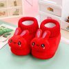 e229faaf-ebb8-4734-a878-b7f06ad51b71 Rabbit Cartoon Baby Shoe, Warm Soft Sole Winter Plush and Thick Cotton Socks and Shoes