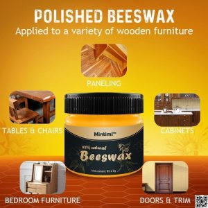 বিওয়াক্স উড পোলিশ, আপনার বাসার পুরনো ফার্নিচার নতুন করে ফেলুন নিমিষেই-Beewax Wood Polish Polisher Polishing Compound Wax Floor Seasoning Furniture