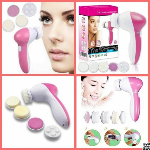 e5c0cfdf-a821-4848-9e8e-6081855e9dea 5 in 1 Facial Cleansing and Massage Brush, 5 in 1 Beauty Care Massager