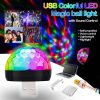 Usb Mini Led Disco Magic Ball Lights, Sound Sensor Led Small Magic Ball Light