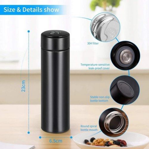 f9c17820-446f-4477-9ab1-e6dad59a7f8e Smart Thermal Flask with Led Temperature Display, Stainless Steel Water Bottle LED Touch Display Screen