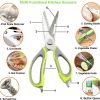 8 In 1 Kitchen Scissors, Multi-Functional kitchen Scissor- ৮ ইন ১ রান্নাঘরের কাঁচি, মাল্টি-ফাংশনাল রান্নাঘরের কাঁচি