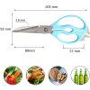 8 In 1 Kitchen Scissors, Multi-Functional kitchen Scissor- ৮ ইন ১ রান্নাঘরের কাঁচি, মাল্টি-ফাংশনাল রান্নাঘরের কাঁচি