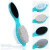 1 Pc 4 In 1 Foot Grinding Stone Practical Foot Dead Skin Callus Remover Multi-function Foot Cleaner Brush Pedicure Foot Care Tool-পিসি ৪ ইন ১ ফুট গ্রাইন্ডিং স্টোন প্র্যাকটিক্যাল ফুট ডেড স্কিন ক্যালাস রিমুভার মাল্টি-ফাংশন ফুট ক্লিনার ব্রাশ পেডিকিউর ফুট কেয়ার টুল