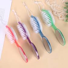 1 Pc 4 In 1 Foot Grinding Stone Practical Foot Dead Skin Callus Remover Multi-function Foot Cleaner Brush Pedicure Foot Care Tool-পিসি ৪ ইন ১ ফুট গ্রাইন্ডিং স্টোন প্র্যাকটিক্যাল ফুট ডেড স্কিন ক্যালাস রিমুভার মাল্টি-ফাংশন ফুট ক্লিনার ব্রাশ পেডিকিউর ফুট কেয়ার টুল