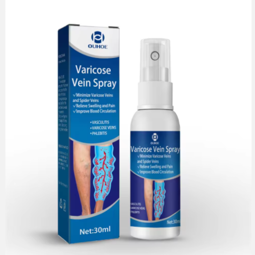 Varicose Vein Spray 30ml পায়ের শিরায় রক্ত সঞ্চালন বাড়ায়, ব্যথা ও ফোলা কমায়