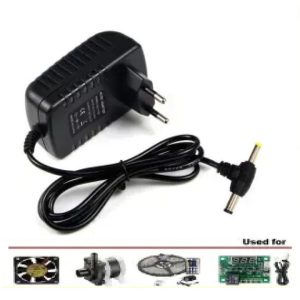 Universal Automatic 1.5V to 12V power Adaptor charger with 2 Jack