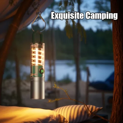 X-10 USB Rechargeable Camping Flashlight