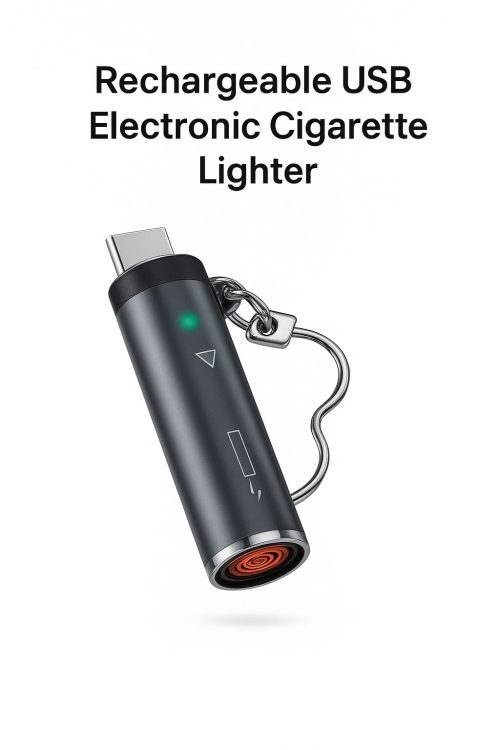 Rechargeable USB Electronic Cigarette Lighter – Windproof Flameless Lighter (Model: ZL-LHJ32)